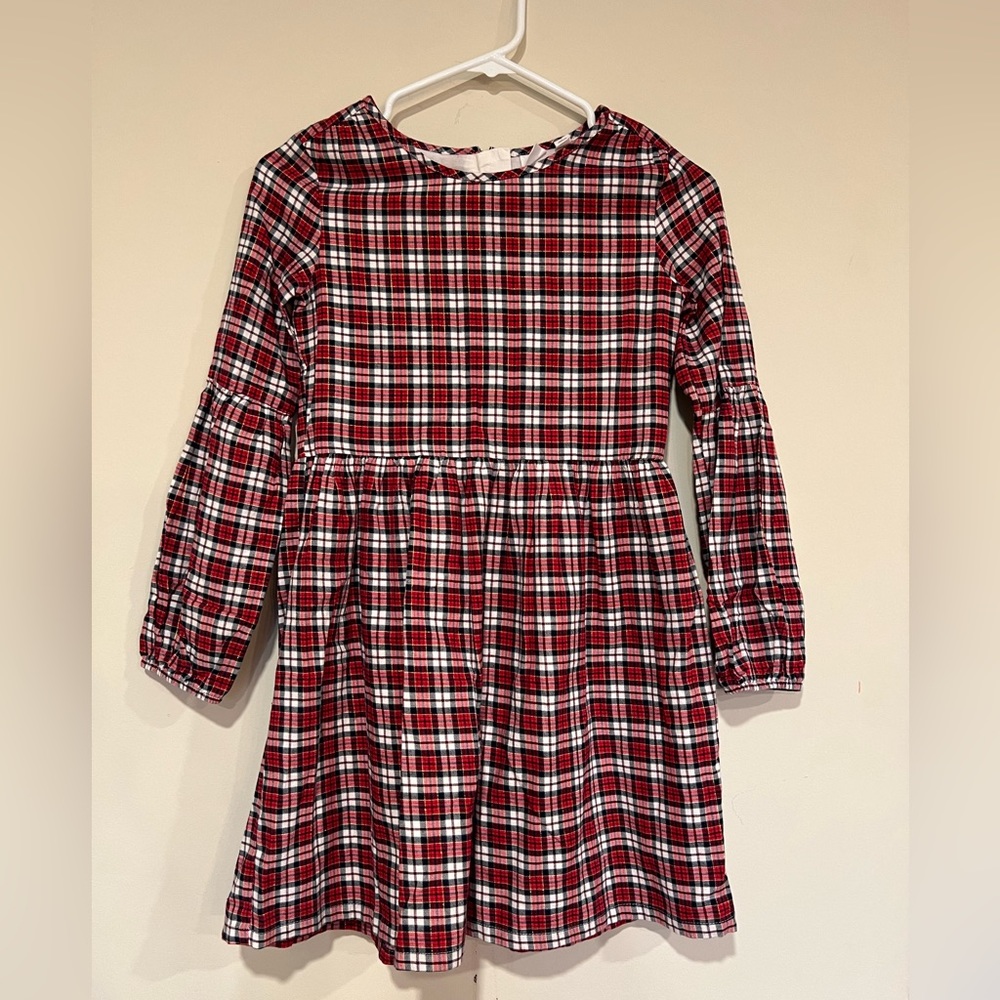 Gap girls plaid dress